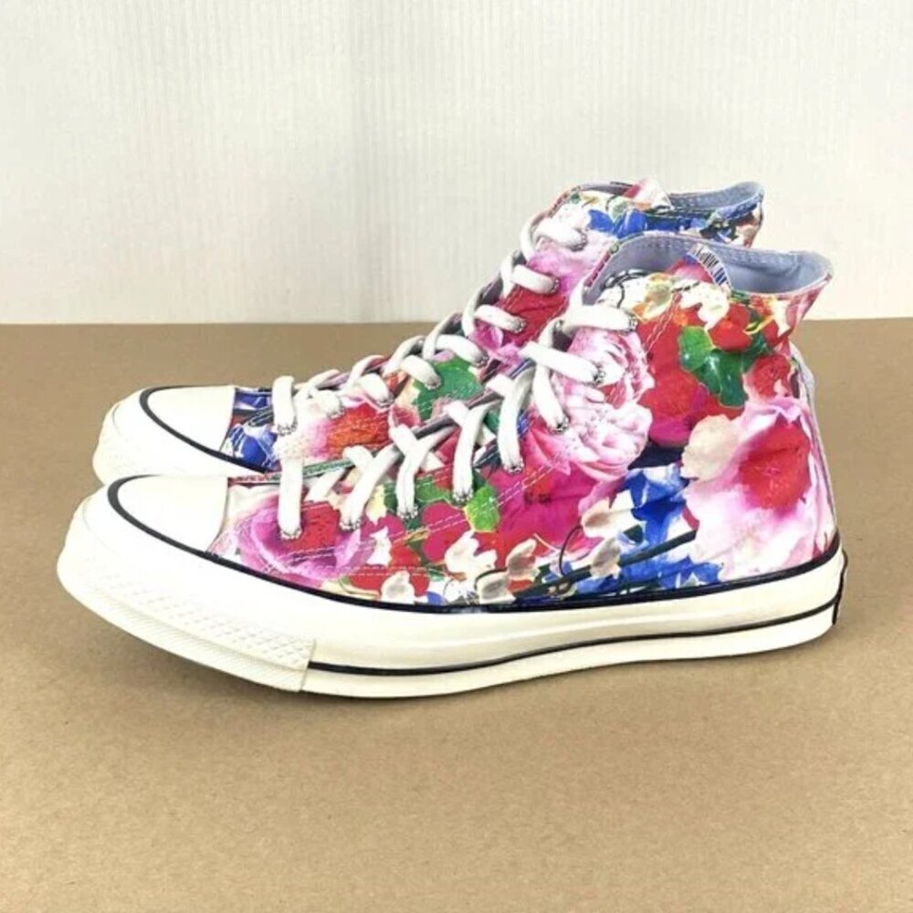 Converse Heart of the City Chuck 70 Floral High Top Paris Marquis Mills 9.5 11.5 - Picture 6 of 16